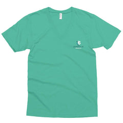 Men's short sleeve v-neck - Symbolic Muscle