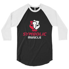 3/4 sleeve raglan shirt - Symbolic Muscle