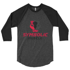 3/4 sleeve raglan shirt - Symbolic Muscle